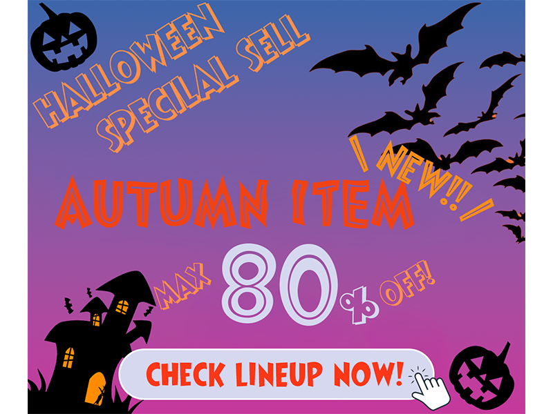 Halloween sale banner